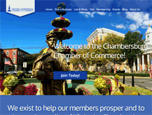 Tablet Screenshot of chambersburg.org